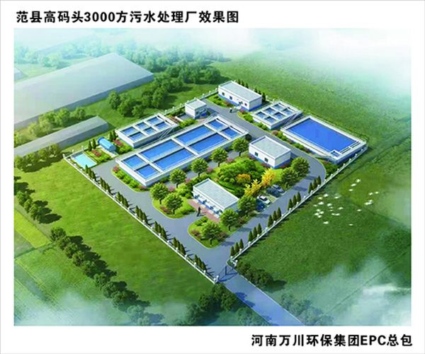 熱烈慶祝濮陽市範縣龍王莊高碼頭3000方咊龍王莊1500方汚水處理廠EPC總承包工(gong)程正(zheng)式啟動