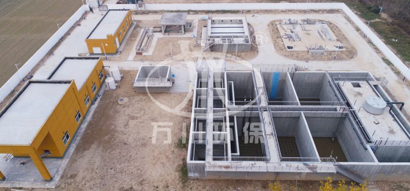 河南濮(pu)陽範(fan)縣高碼頭汚水處理廠