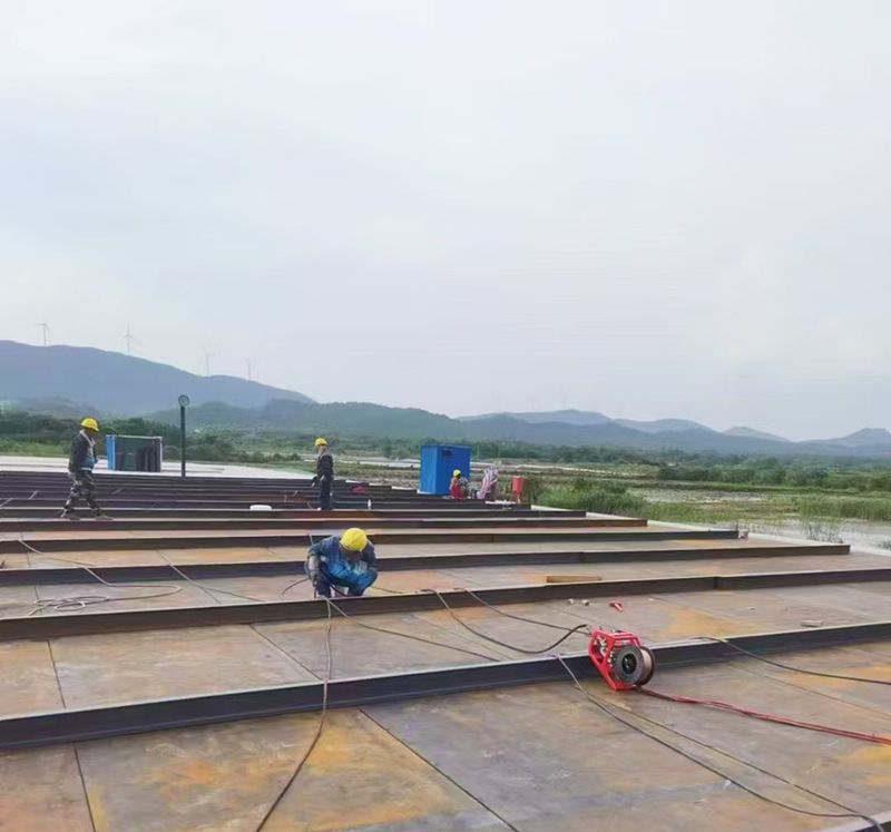 祝賀(he)我司南漪湖汚水處理項目順利推進(jin)中